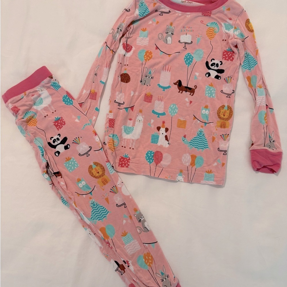Little Sleepies Birthday Print Pjs